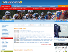 Tablet Screenshot of italiaciclismo.net